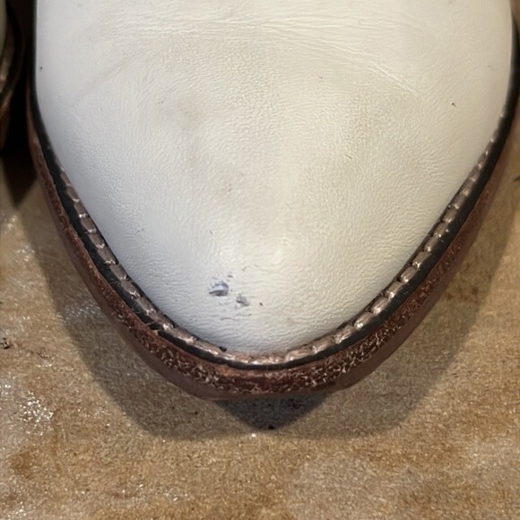 Madewell Bonham White Leather Bootie - Picture 3 of 10